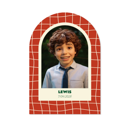 Faire-part arche 10 x 14,3 cm Faire-part arche 10 x 14,3 cm