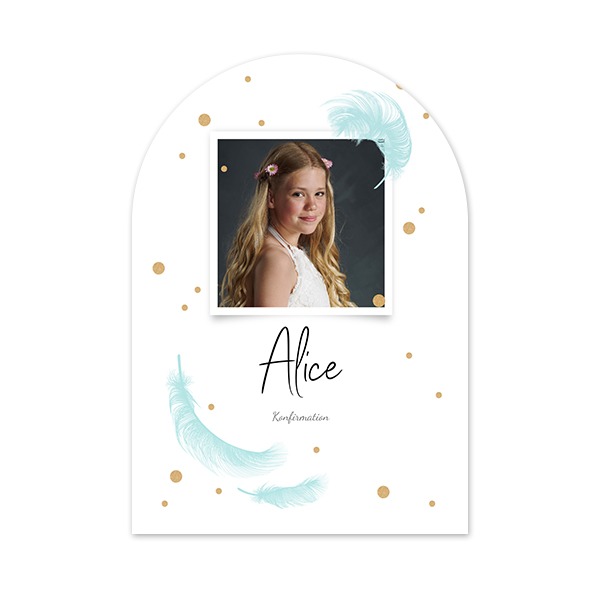 Enkla Fotokort  valv 10 x 14,3 cm