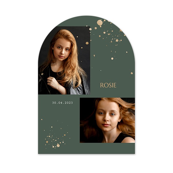 Single Card arched 10 x 14,3 cm Single Card arched 10 x 14,3 cm