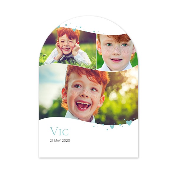 Single Card arched 10 x 14,3 cm