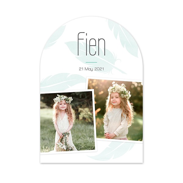 Single Card arched 10 x 14,3 cm Single Card arched 10 x 14,3 cm