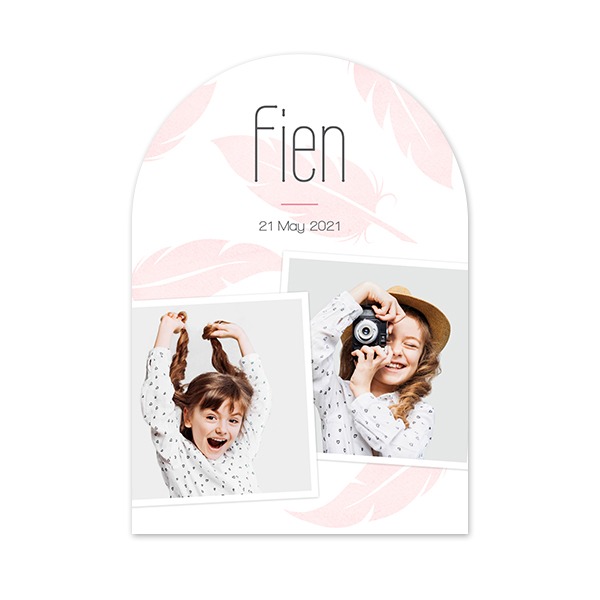 Single Card arched 10 x 14,3 cm