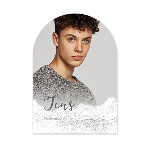 Enkle Fotokort bue 10 x 14,3 cm