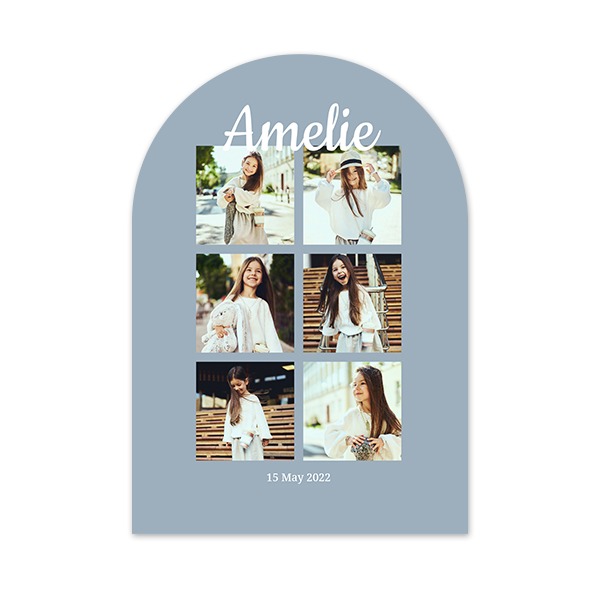 Faire-part arche 10 x 14,3 cm Faire-part arche 10 x 14,3 cm