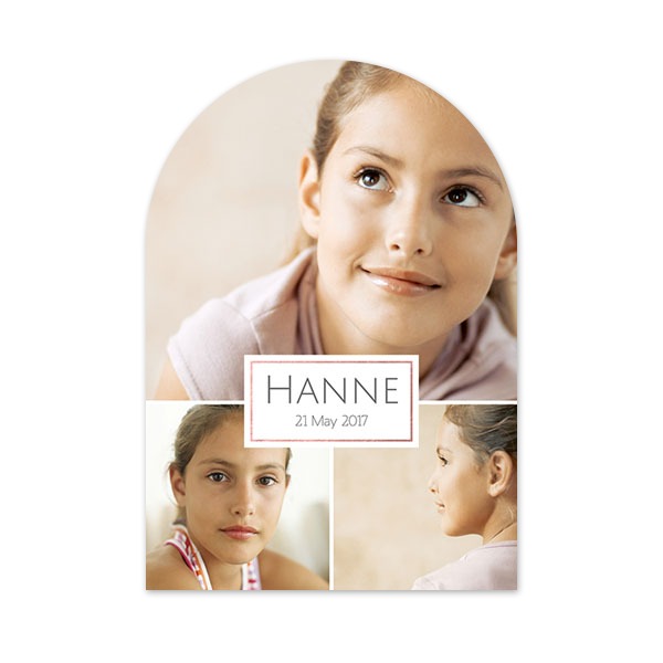 Faire-part arche 10 x 14,3 cm Faire-part arche 10 x 14,3 cm