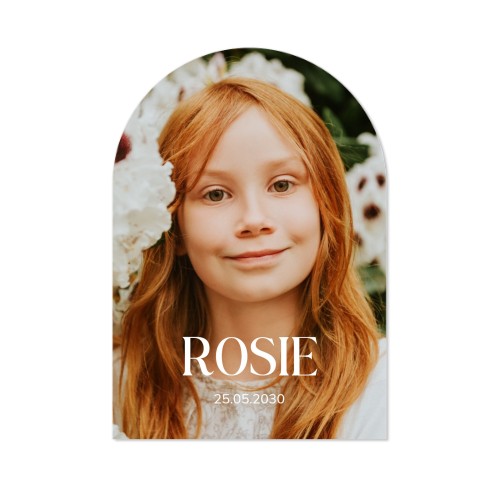 Faire-part arche 10 x 14,3 cm