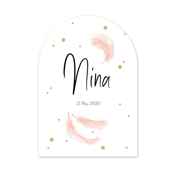 Single Card arched 10 x 14,3 cm Single Card arched 10 x 14,3 cm