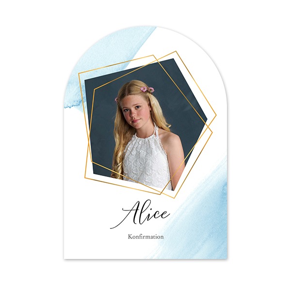 Enkla Fotokort  valv 10 x 14,3 cm