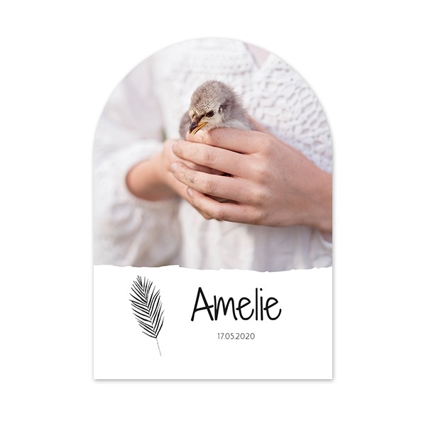 Single Card arched 10 x 14,3 cm Single Card arched 10 x 14,3 cm