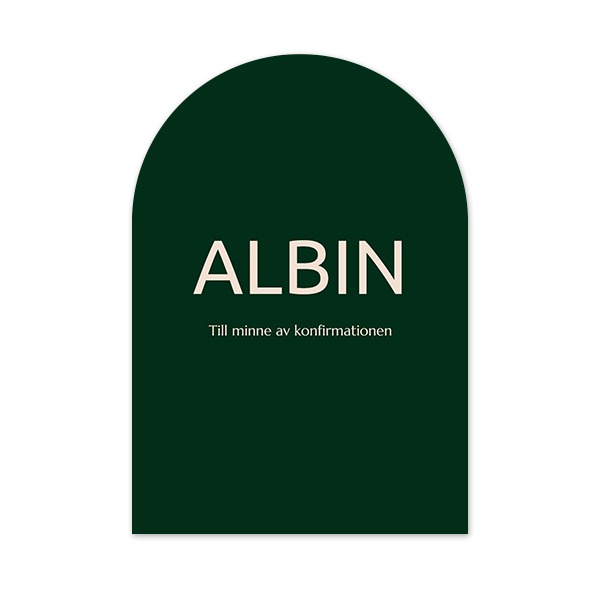 Enkla Fotokort  valv 10 x 14,3 cm