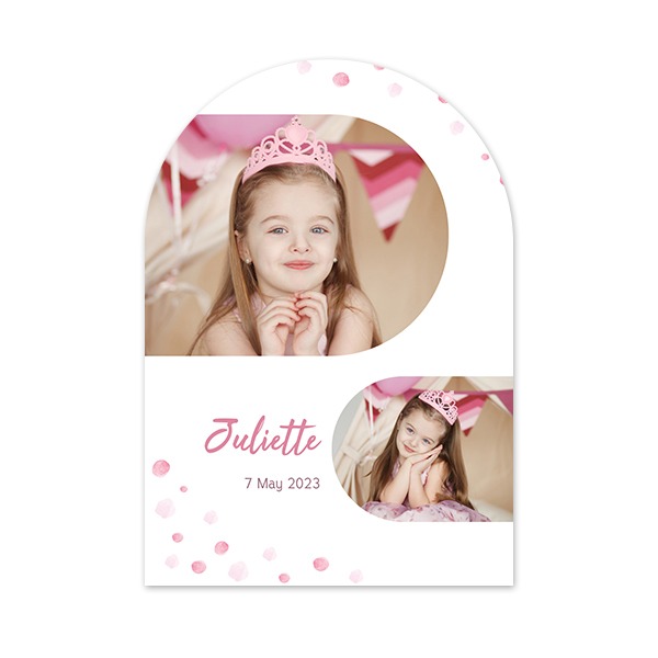 Single Card arched 10 x 14,3 cm Single Card arched 10 x 14,3 cm