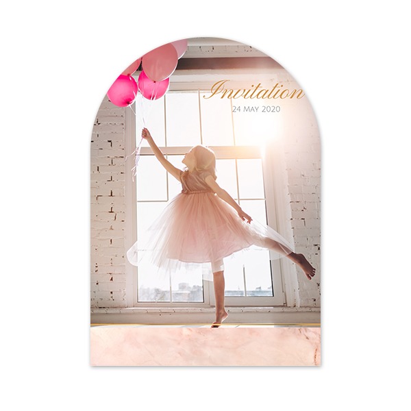 Single Card arched 10 x 14,3 cm Single Card arched 10 x 14,3 cm