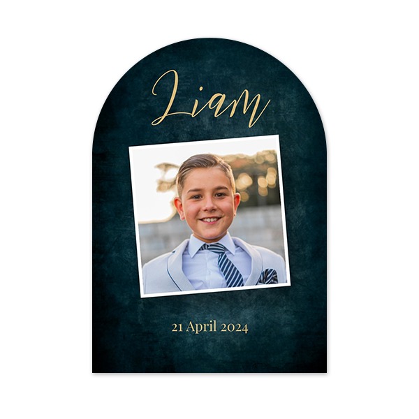 Fotokaart met boog 10 x 14,3 cm Fotokaart met boog 10 x 14,3 cm