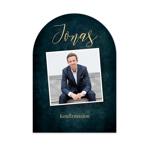 Enkle Fotokort bue 10 x 14,3 cm Enkle Fotokort bue 10 x 14,3 cm