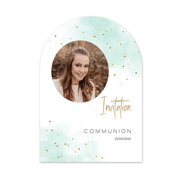 Single Card arched 10 x 14,3 cm