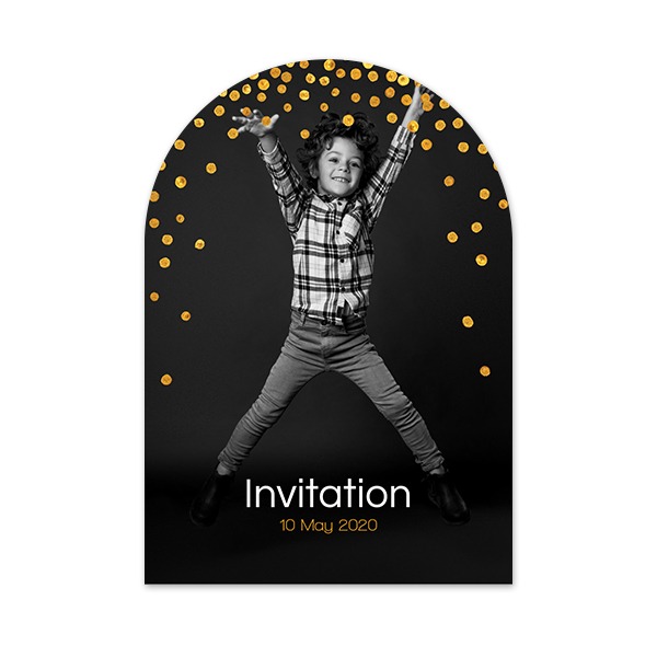 Single Card arched 10 x 14,3 cm