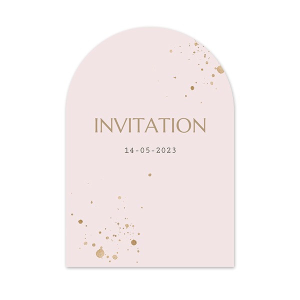 Single Card arched 10 x 14,3 cm