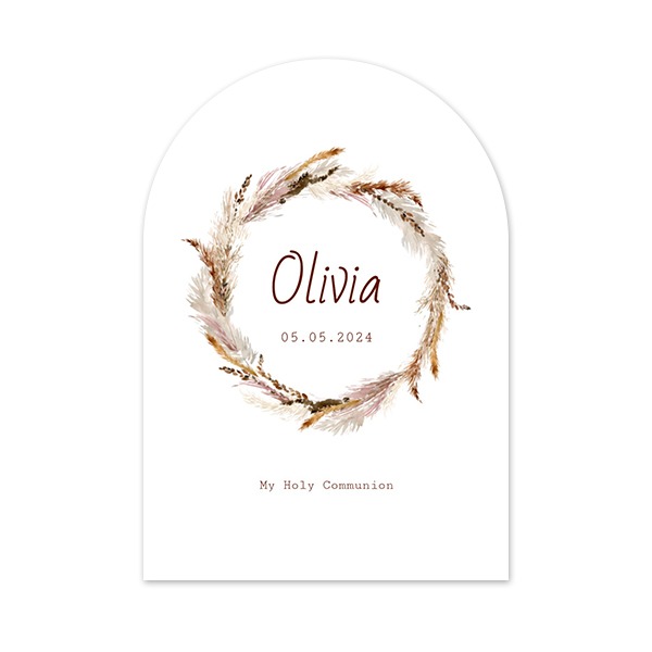 Single Card arched 10 x 14,3 cm Single Card arched 10 x 14,3 cm