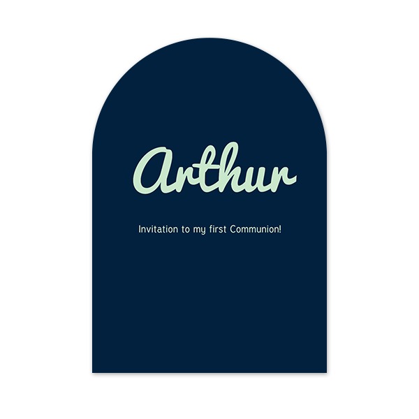 Single Card arched 10 x 14,3 cm Single Card arched 10 x 14,3 cm