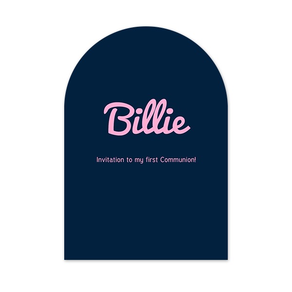 Single Card arched 10 x 14,3 cm