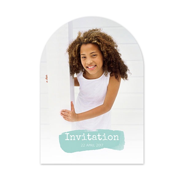 Single Card arched 10 x 14,3 cm