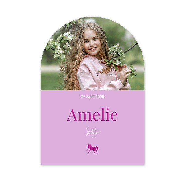 Single Card arched 10 x 14,3 cm Single Card arched 10 x 14,3 cm