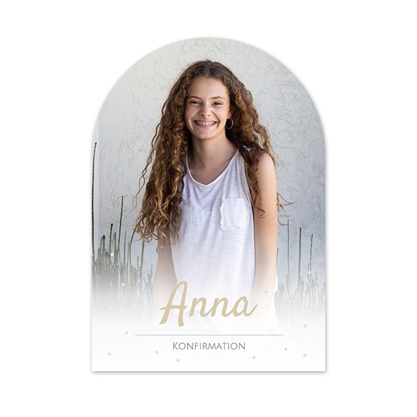 Enkle Fotokort bue 10 x 14,3 cm