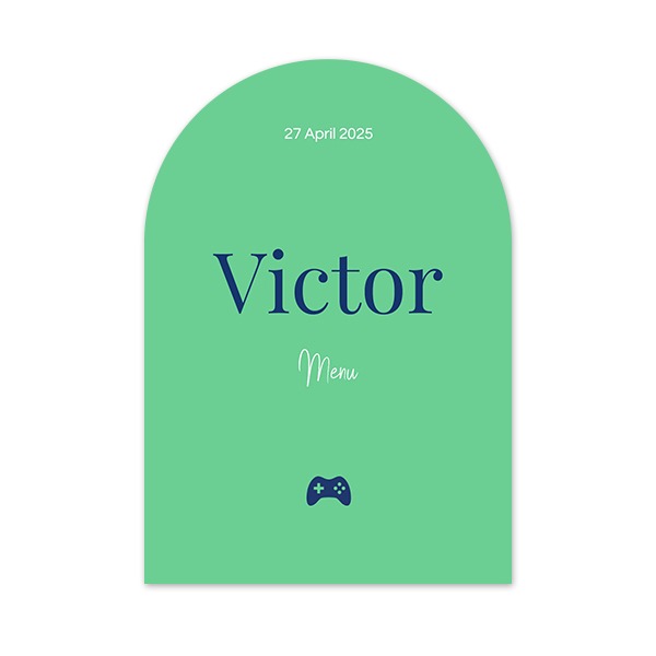 Single Card arched 10 x 14,3 cm