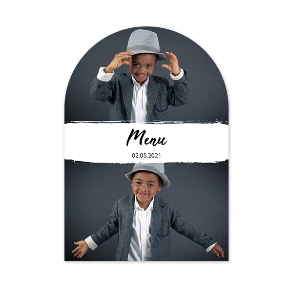 Single Card arched 10 x 14,3 cm