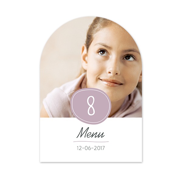 Fotokaart met boog 10 x 14,3 cm Fotokaart met boog 10 x 14,3 cm