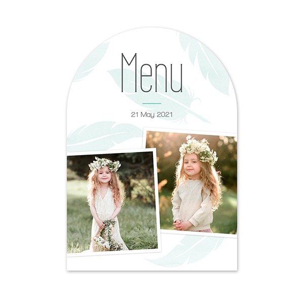 Single Card arched 10 x 14,3 cm Single Card arched 10 x 14,3 cm