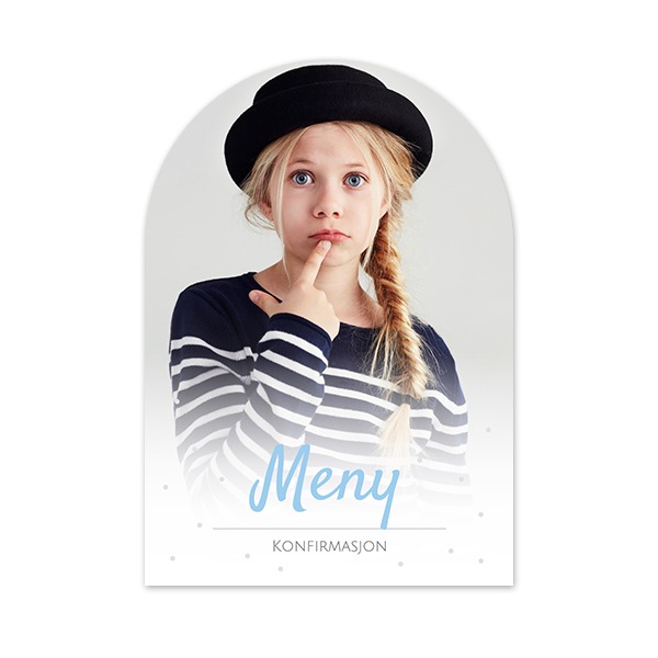 Enkle Fotokort bue 10 x 14,3 cm Enkle Fotokort bue 10 x 14,3 cm