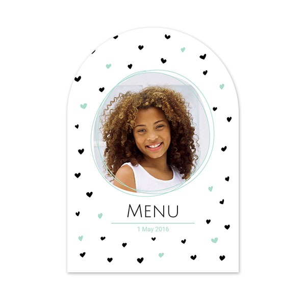 Single Card arched 10 x 14,3 cm