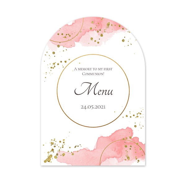 Single Card arched 10 x 14,3 cm