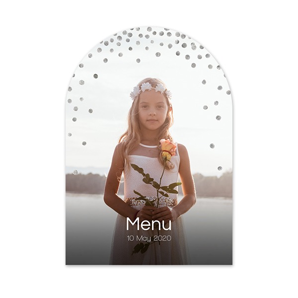 Faire-part arche 10 x 14,3 cm Faire-part arche 10 x 14,3 cm