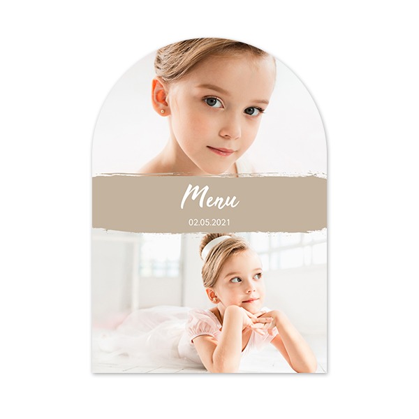 Single Card arched 10 x 14,3 cm Single Card arched 10 x 14,3 cm