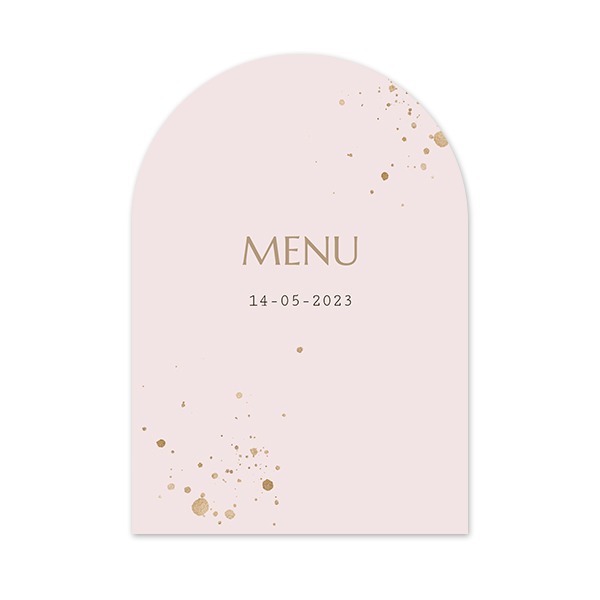 Single Card arched 10 x 14,3 cm