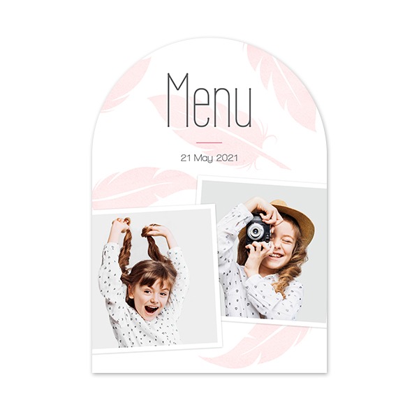 Single Card arched 10 x 14,3 cm