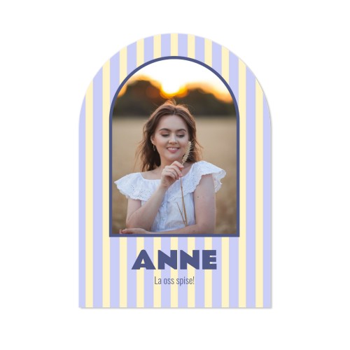 Enkle Fotokort bue 10 x 14,3 cm