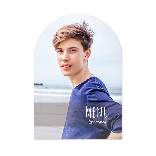 Enkle Fotokort bue 10 x 14,3 cm