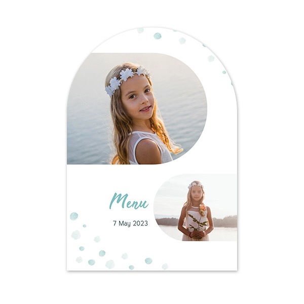 Single Card arched 10 x 14,3 cm