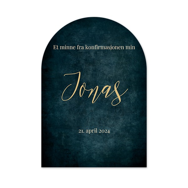 Enkle Fotokort bue 10 x 14,3 cm