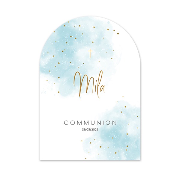 Single Card arched 10 x 14,3 cm