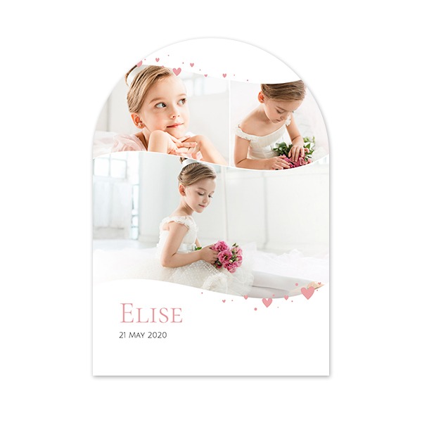 Single Card arched 10 x 14,3 cm Single Card arched 10 x 14,3 cm