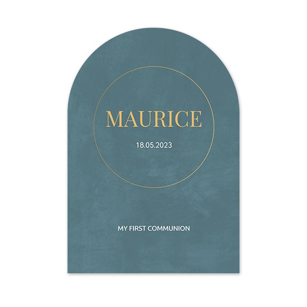 Single Card arched 10 x 14,3 cm