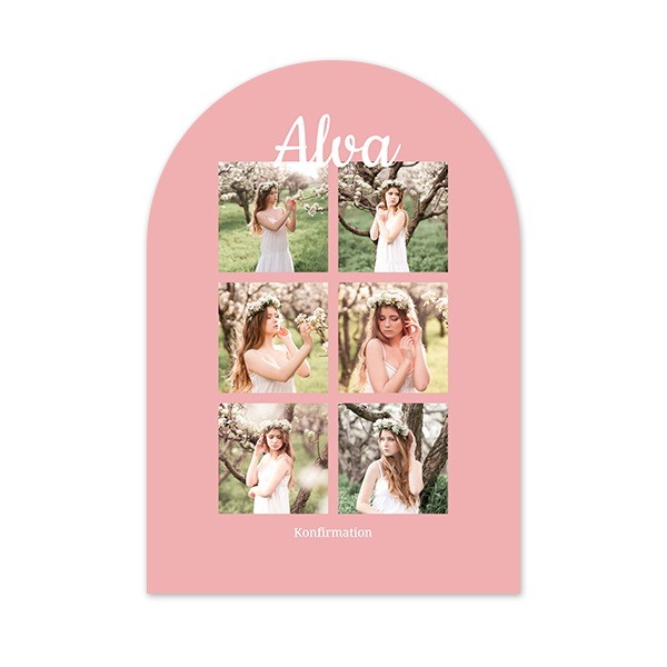 Enkla Fotokort  valv 10 x 14,3 cm