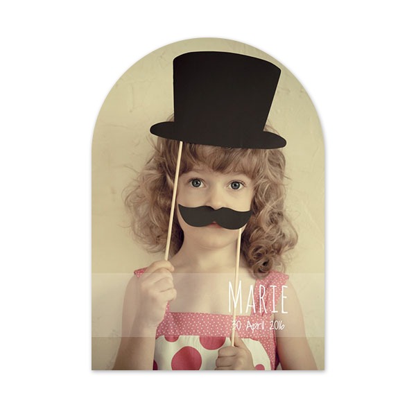 Single Card arched 10 x 14,3 cm