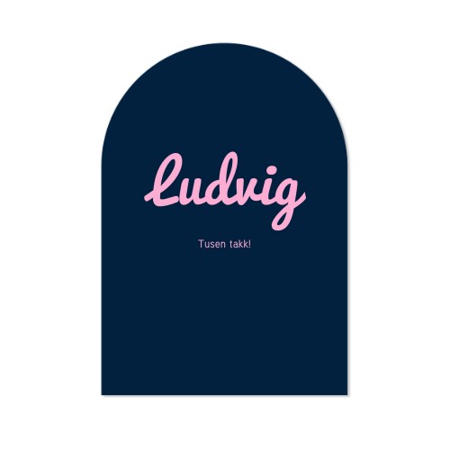 Enkle Fotokort bue 10 x 14,3 cm