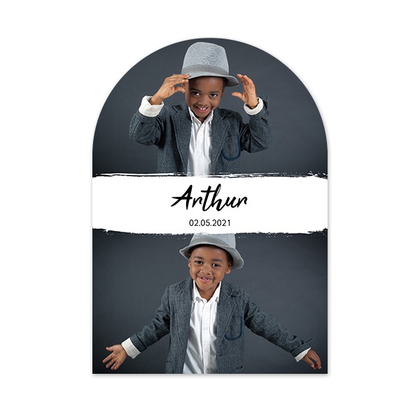 Single Card arched 10 x 14,3 cm Single Card arched 10 x 14,3 cm