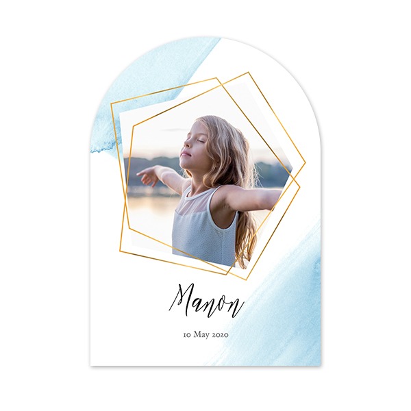 Single Card arched 10 x 14,3 cm